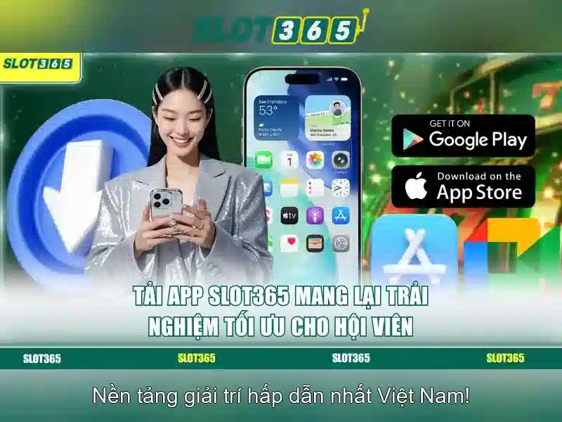 Trò chơi slot đa dạng tại Slot365