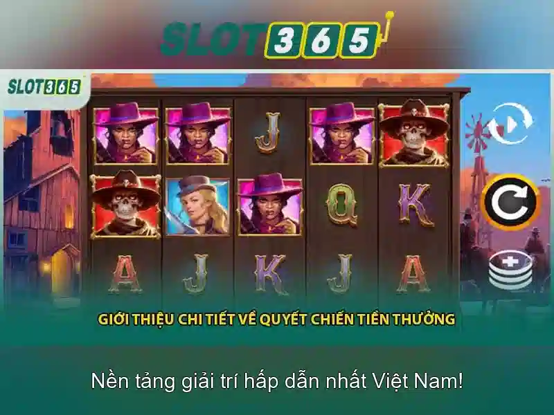Các trò chơi và thể loại có mặt tại Slot365